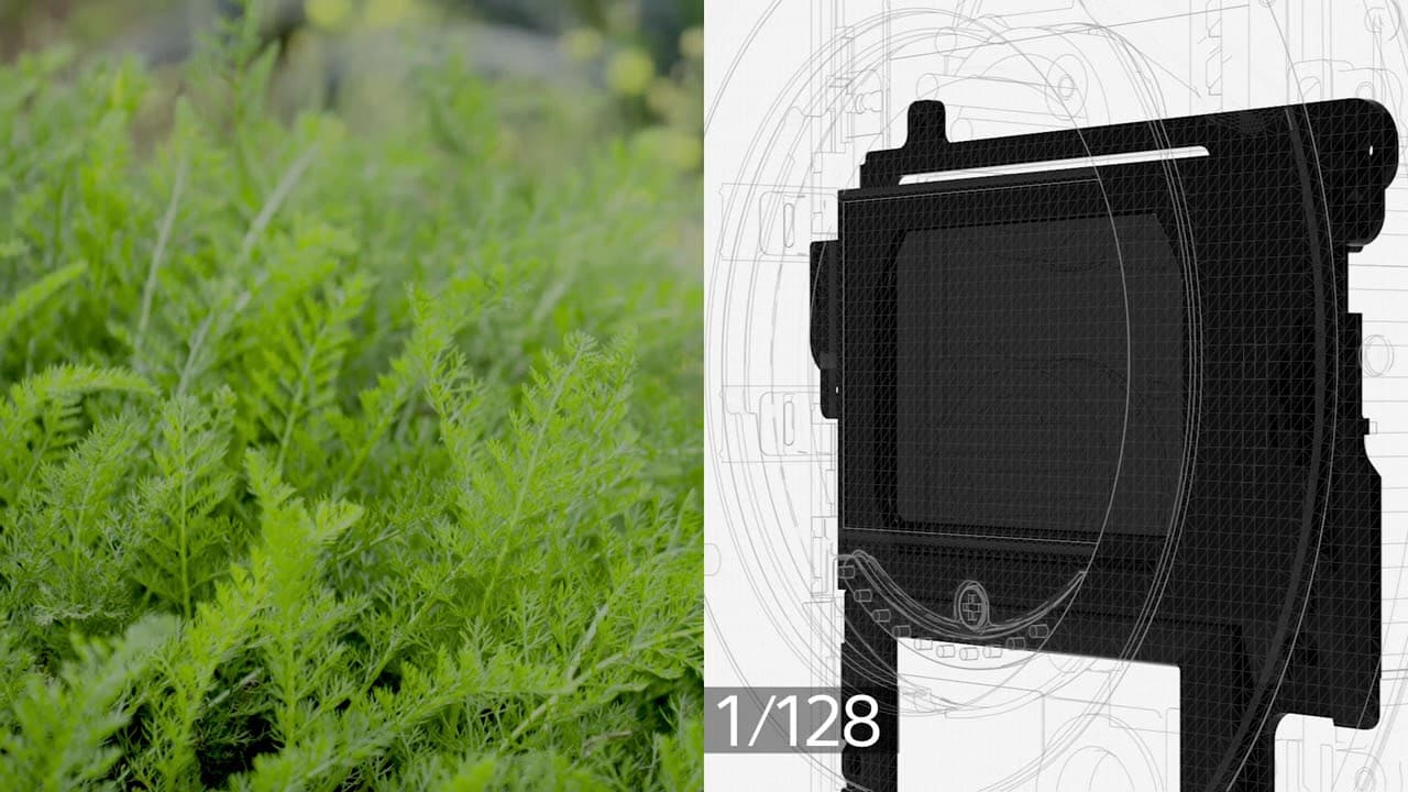 Built-in electronic Variable ND Filter
